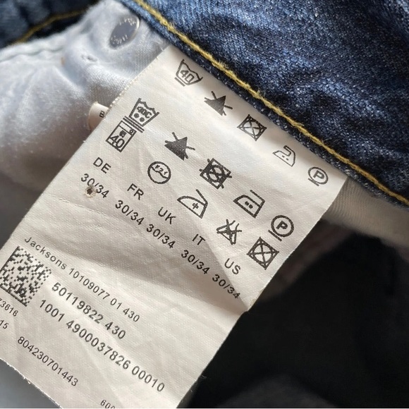 Hugo Boss Jeans Straight Fit Jacksons Blue W30 L29 - Picture 7 of 10